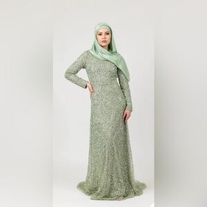 Shimmi | Dresses | Brand New Unworn Light Sage Embellished Evening Dress | Poshmark Shimmi | Dresses | Brand New Unworn Light Sage Embellished Evening Dress | Poshmark